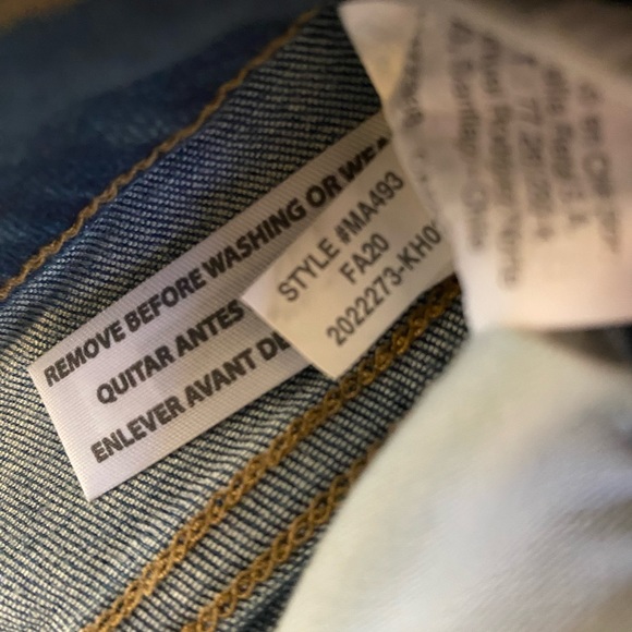 Madewell Women's 10” Roadtripper Jeans style MA493 - Picture 4 of 8